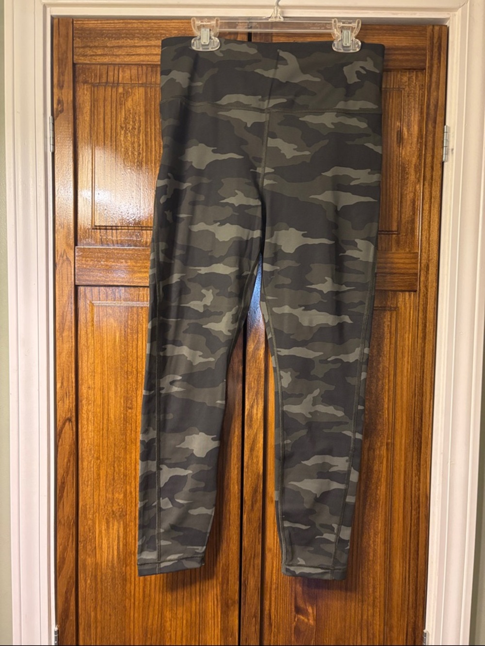 Athleta Olive Camo Leggings
